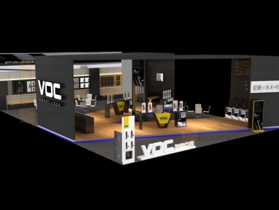 VOC 建材門窗展臺(tái)設(shè)計(jì)