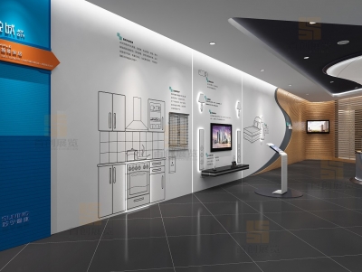 蘇寧置業(yè)展廳制作 展廳設(shè)計方案
