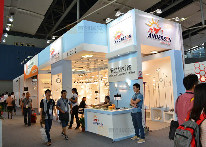 安達信 光電照明展位設(shè)計(圖1)
