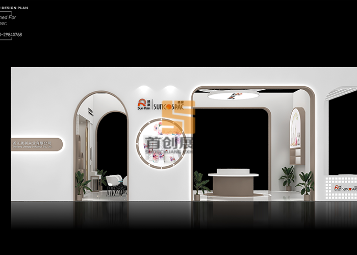 晟祺 美博會(huì)展臺(tái)設(shè)計(jì)(圖3)
