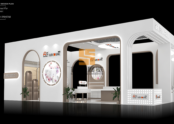 晟祺 美博會(huì)展臺(tái)設(shè)計(jì)(圖2)