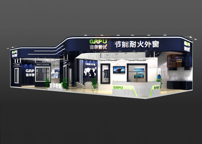 江蘇源盛-建材門(mén)窗 200平方展覽(圖2)