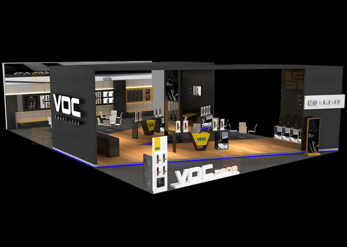 VOC 建材門窗展臺設計(圖1)