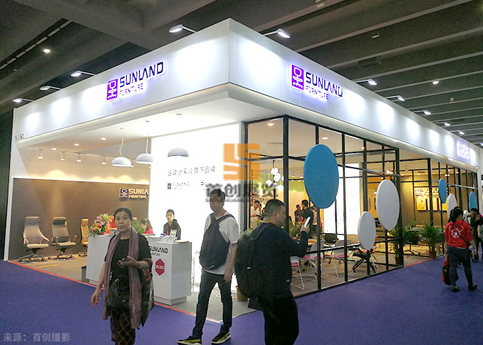 盛聯(lián)達 家具展臺設(shè)計搭建現(xiàn)場(圖1)