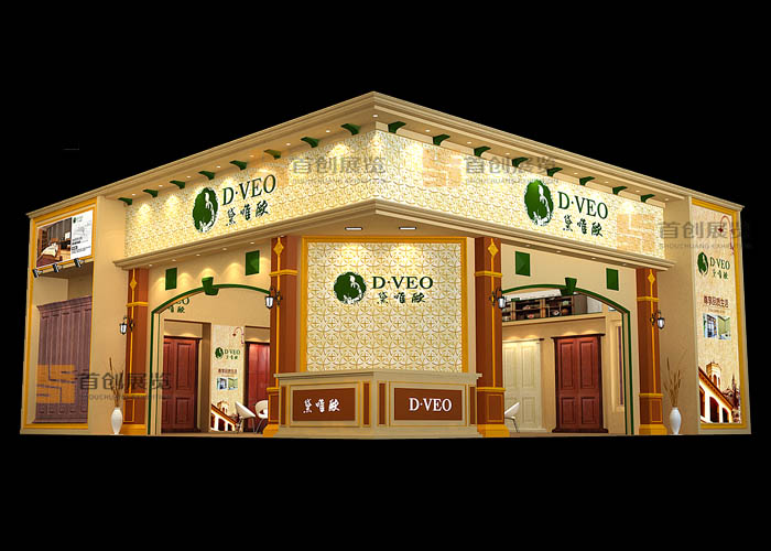 黛唯歐 建材展臺設(shè)計(jì)(圖1)