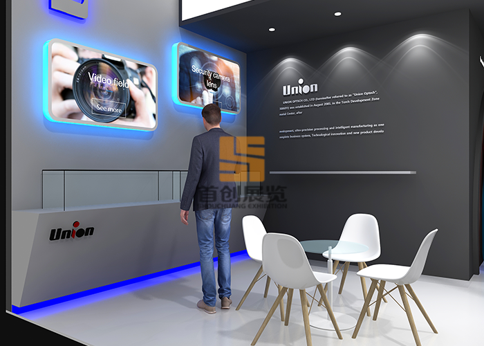 聯(lián)合光電 展臺(tái)裝修搭建設(shè)計(jì)(圖3)