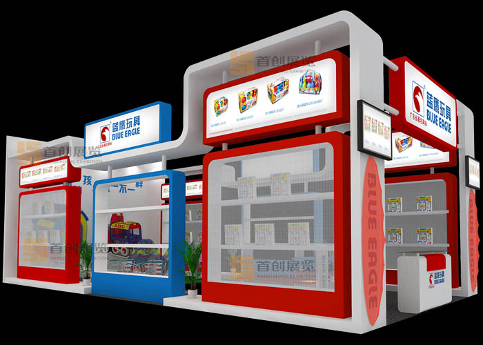 藍(lán)鷹 嬰童玩具會展設(shè)計(jì)(圖2)