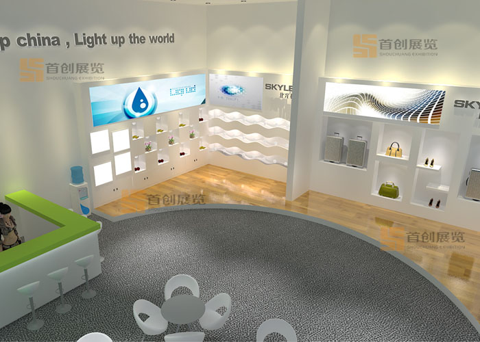 北光科技 光電照明展臺(tái)裝修(圖2)