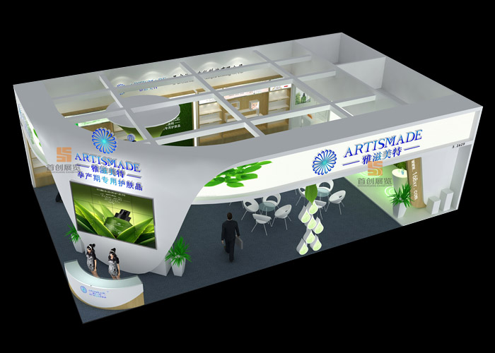 潤(rùn)美 美博會(huì)展覽設(shè)計(jì)(圖2)
