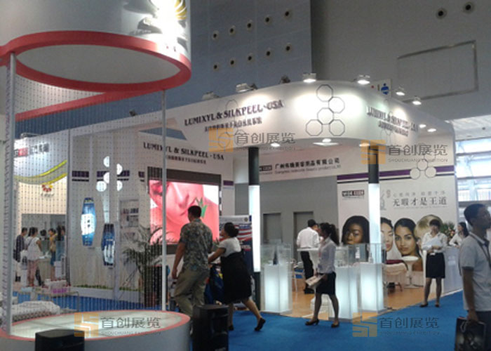 廣偉確 美容婚慶展會裝修設(shè)計(圖2)