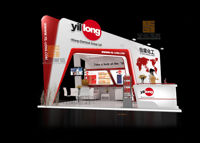 化工 橡塑涂料展會(huì)設(shè)計(jì)(圖3)